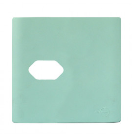 Placa p/ 1 Tomada Horizontal 4x4 - Novara Siciliano